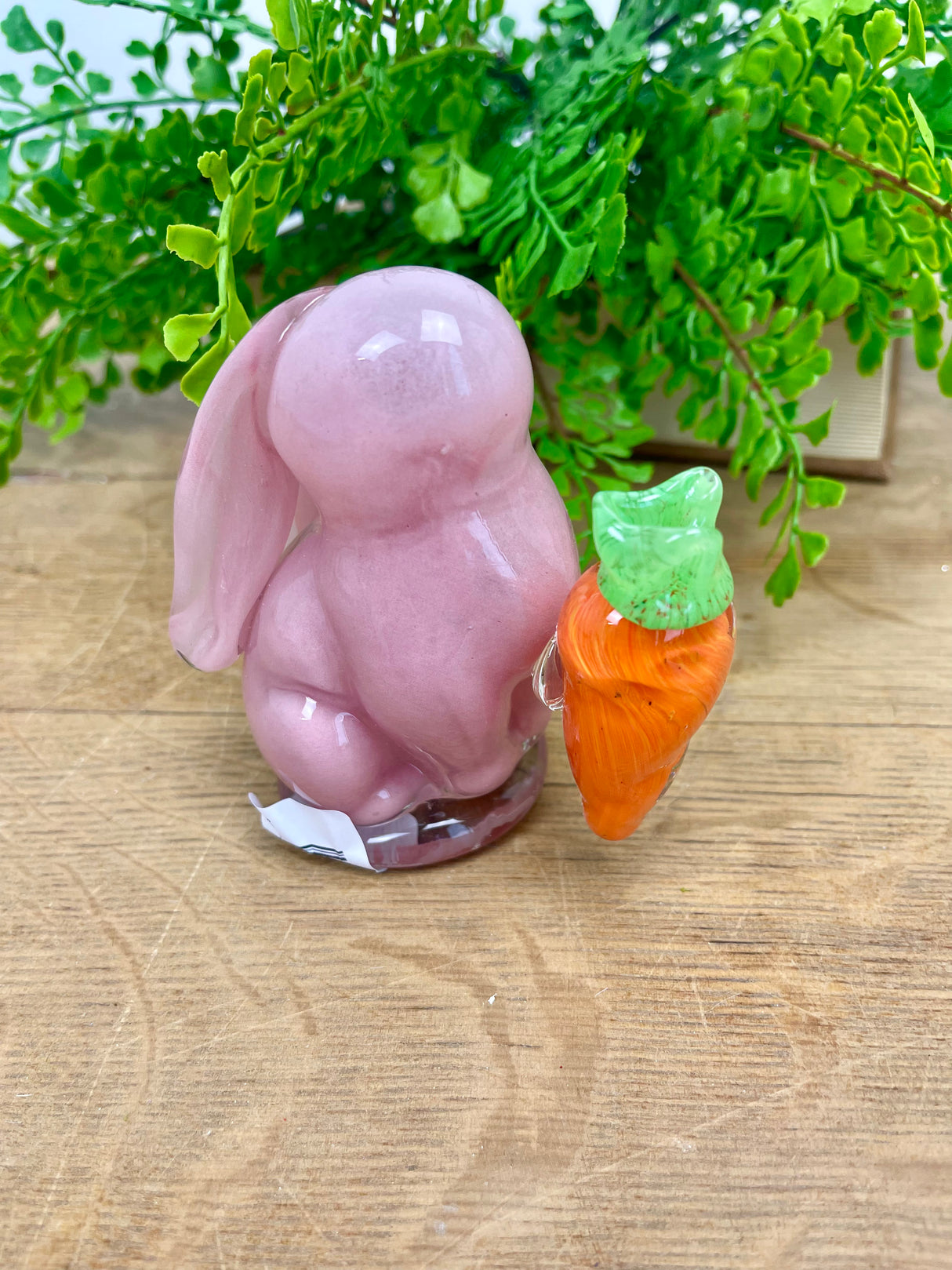 Glass Easter Rabbit - 2 Colors