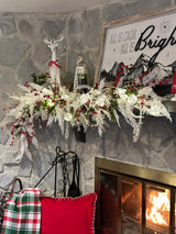 7' Amy's Signature Mantel Garland