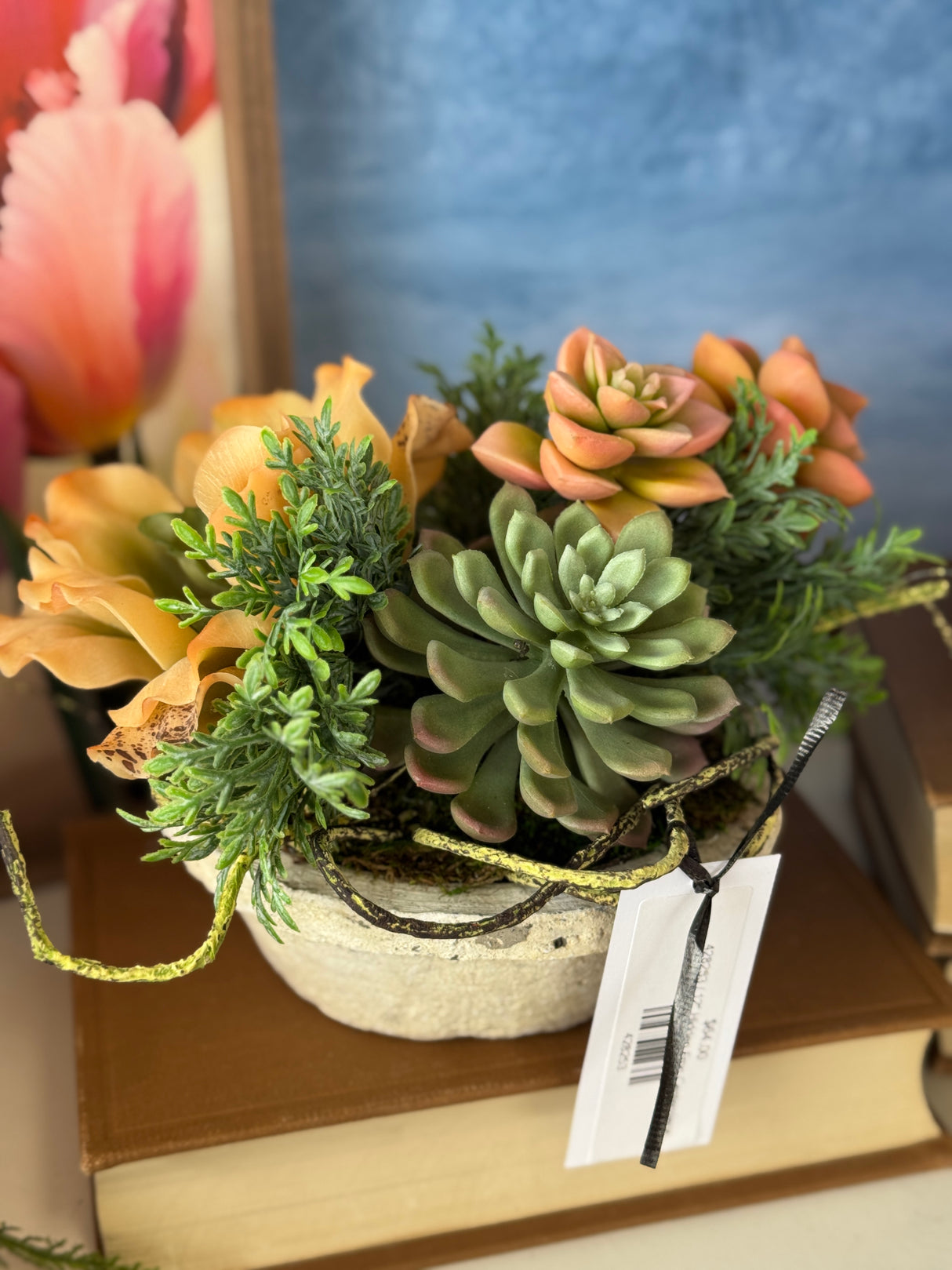 12" Hidden Frog Centerpiece