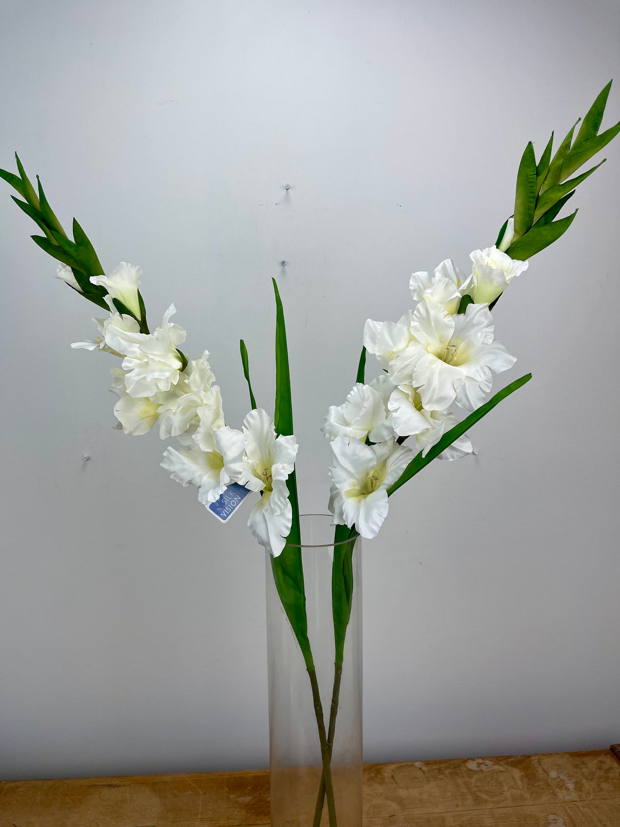 White Gladiolus Spray