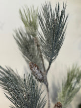 Frosted Pine Spray W/Cones