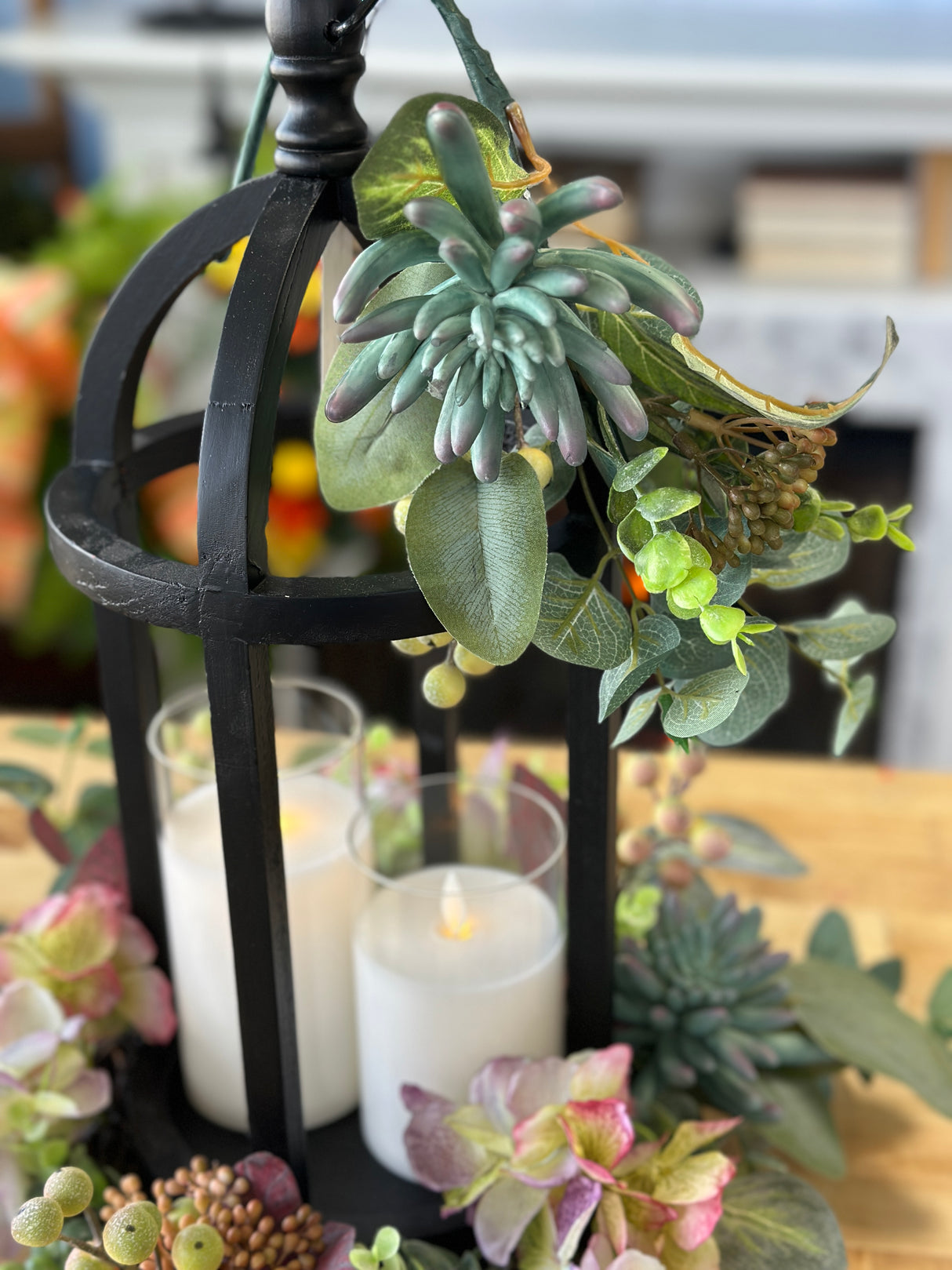 Black Hopewell Lantern
