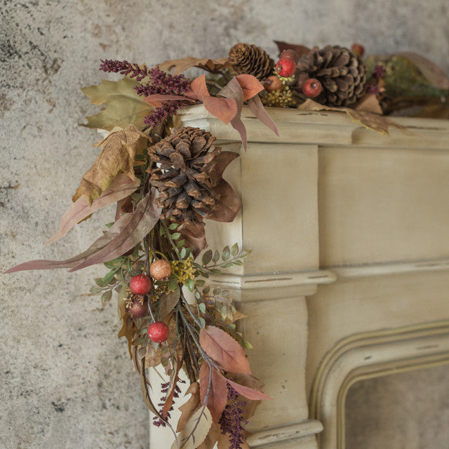 6' Woodland Berry Garland