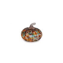 4" Edessa Glass Pumpkin