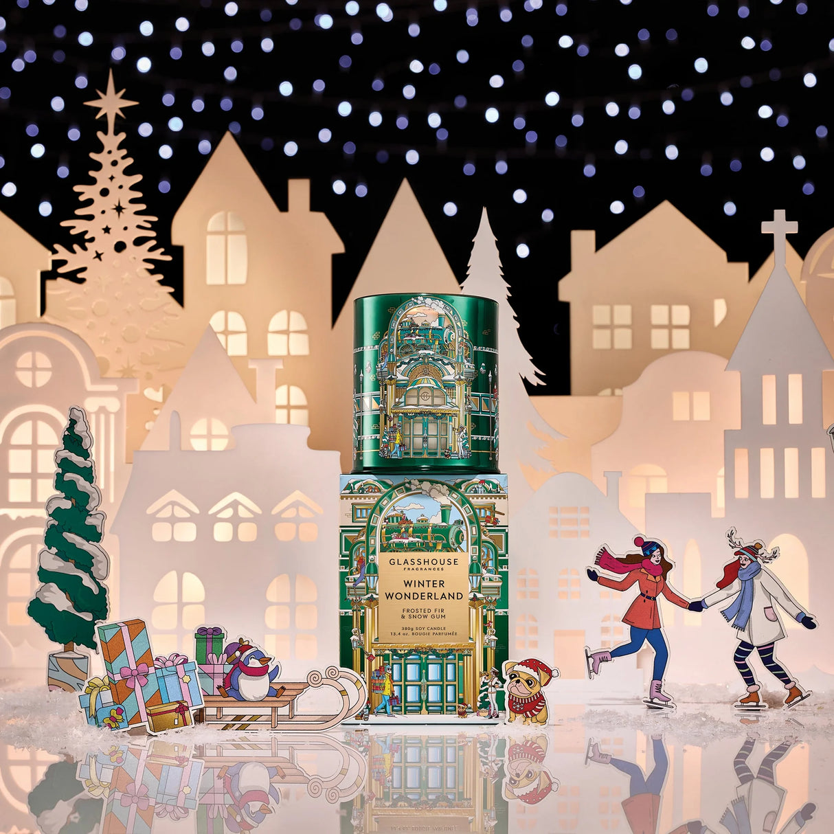 Winter Wonderland Christmas 13.4 Oz. Candle