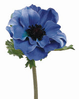 Perfect Blue Anemone Spray