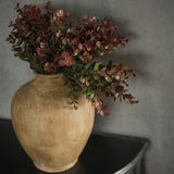 Maroon Eucalyptus Leaf Spray
