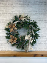 32" Pine Perfection Wreath PICK UP ONLY