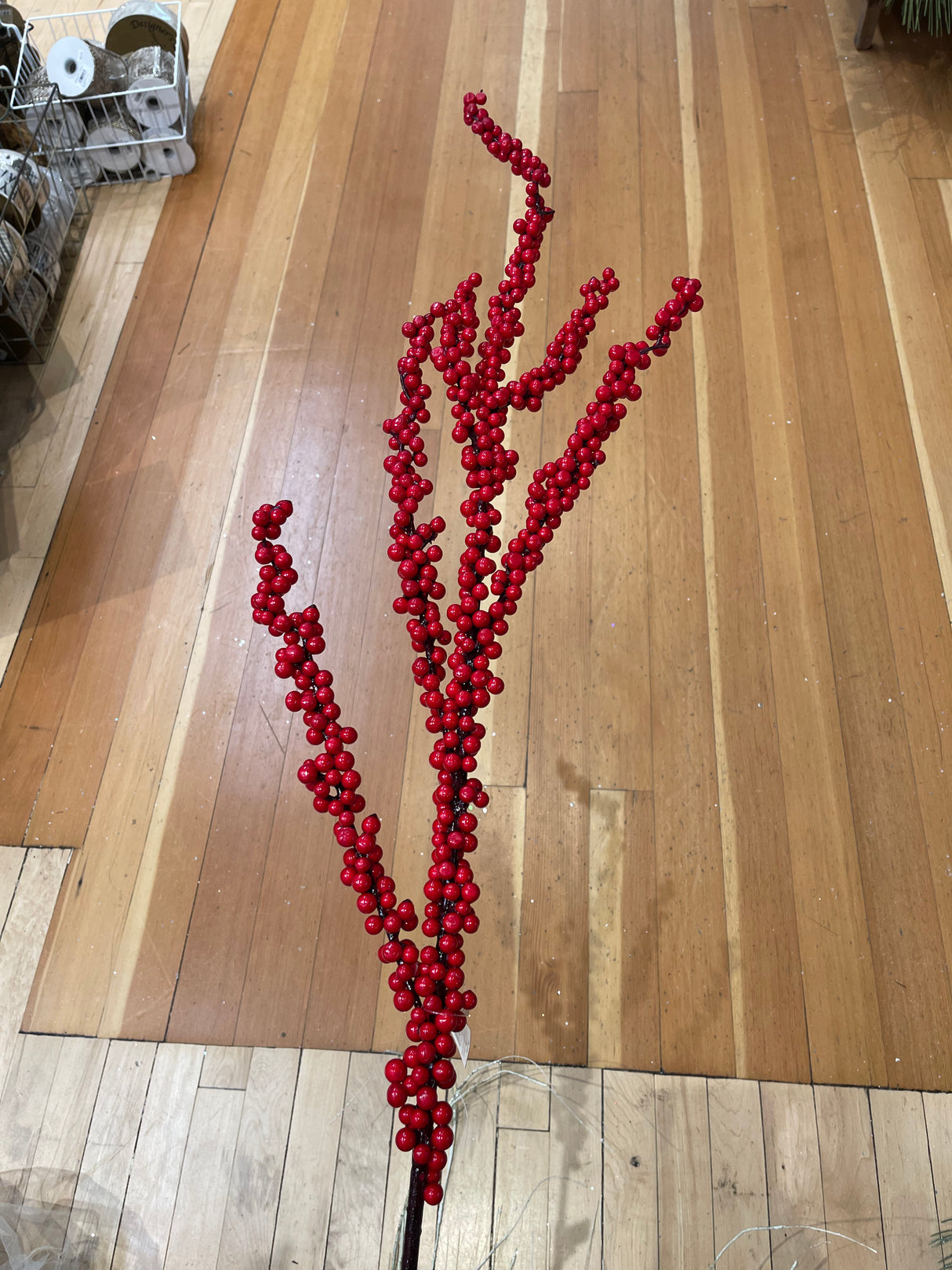 Red Ilex Berry Spray - pickup only