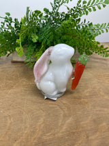 Glass Easter Rabbit - 2 Colors