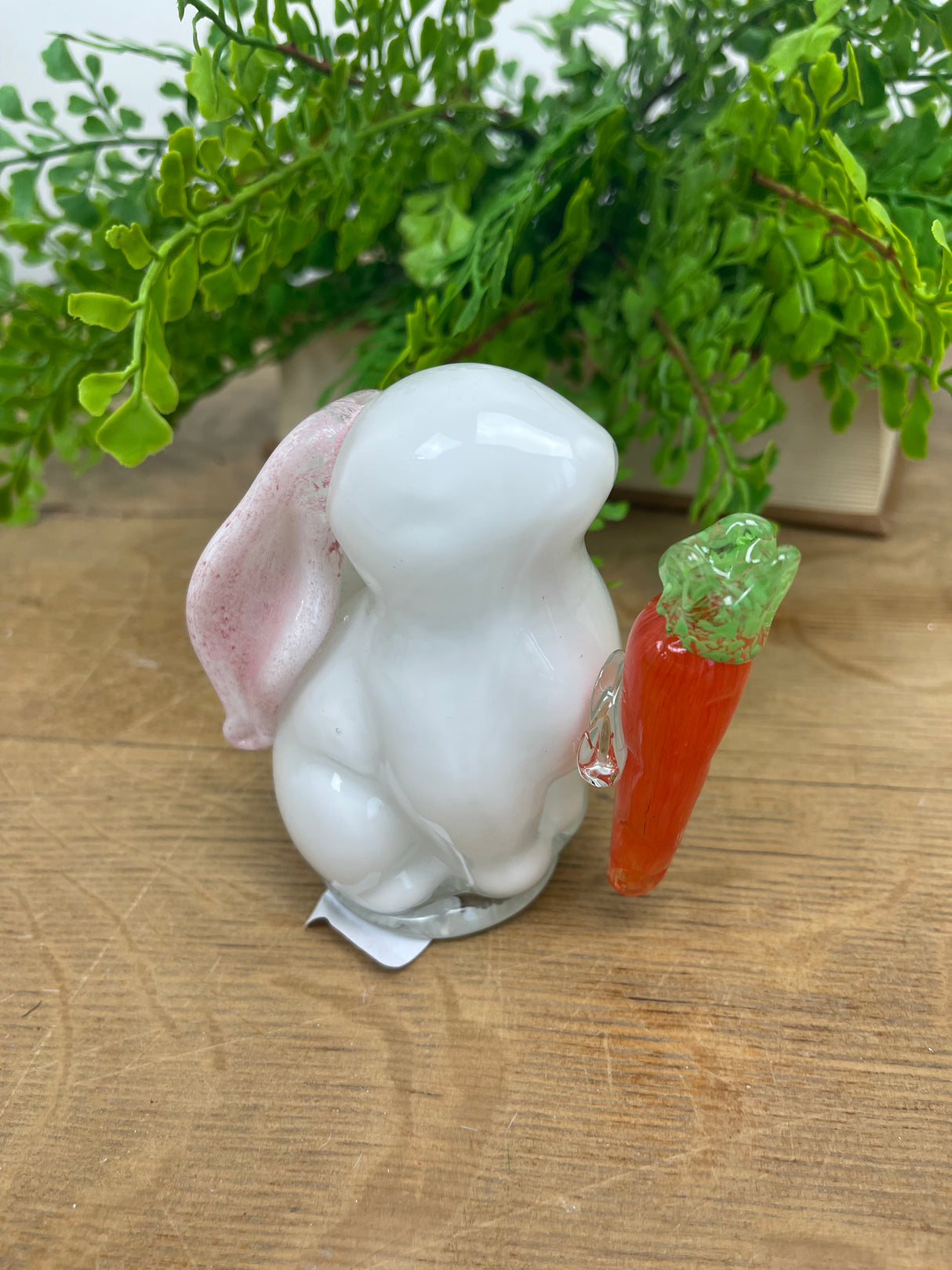 Glass Easter Rabbit - 2 Colors