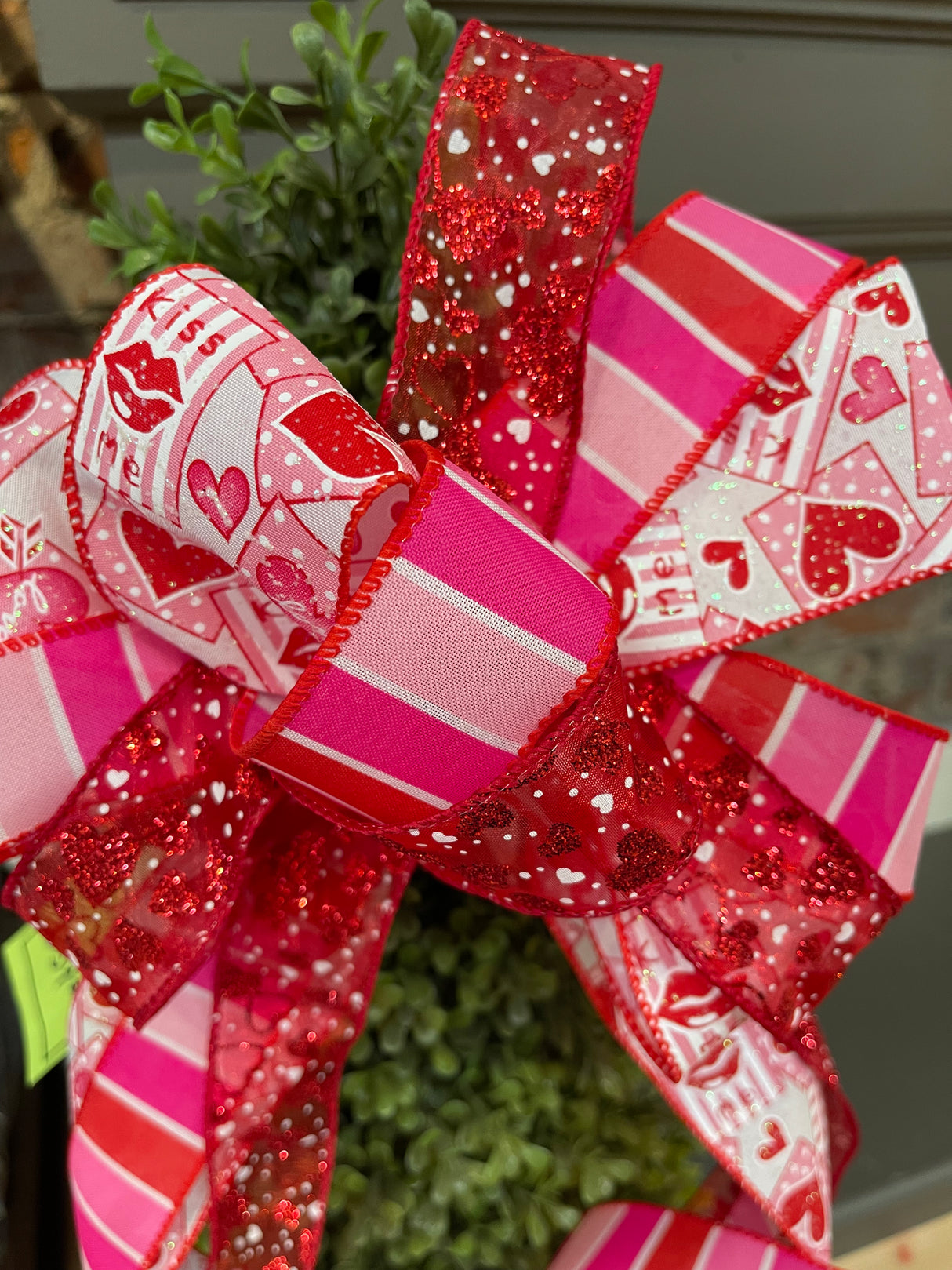 Valentines Pink Bow