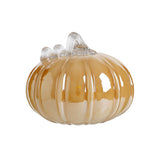 Orange Blown Glass Pumpkin - 4 Sizes