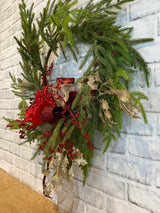 21" Fresh & Festive Wreath