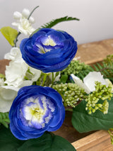 Lapis Blue Hydrangea Swag Kit