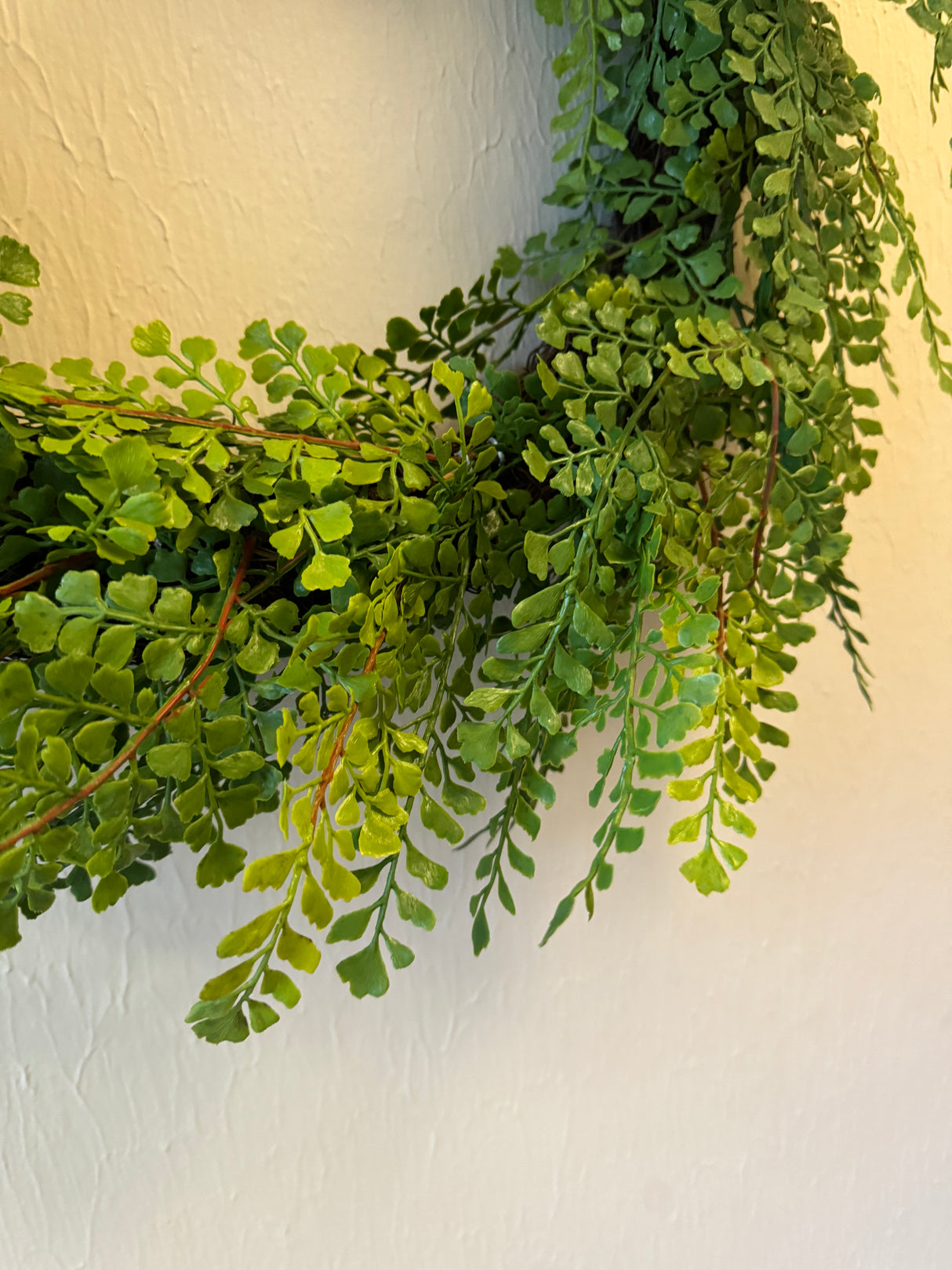 Soft Touch Maidenhair Wreath