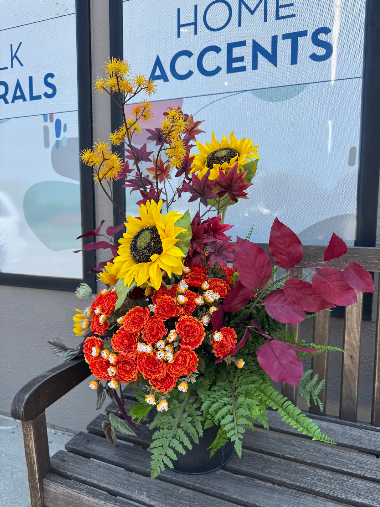 Autumn Garden Porch Pot Kit