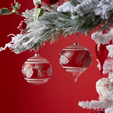 Silver Woods Ornament - 2 Styles