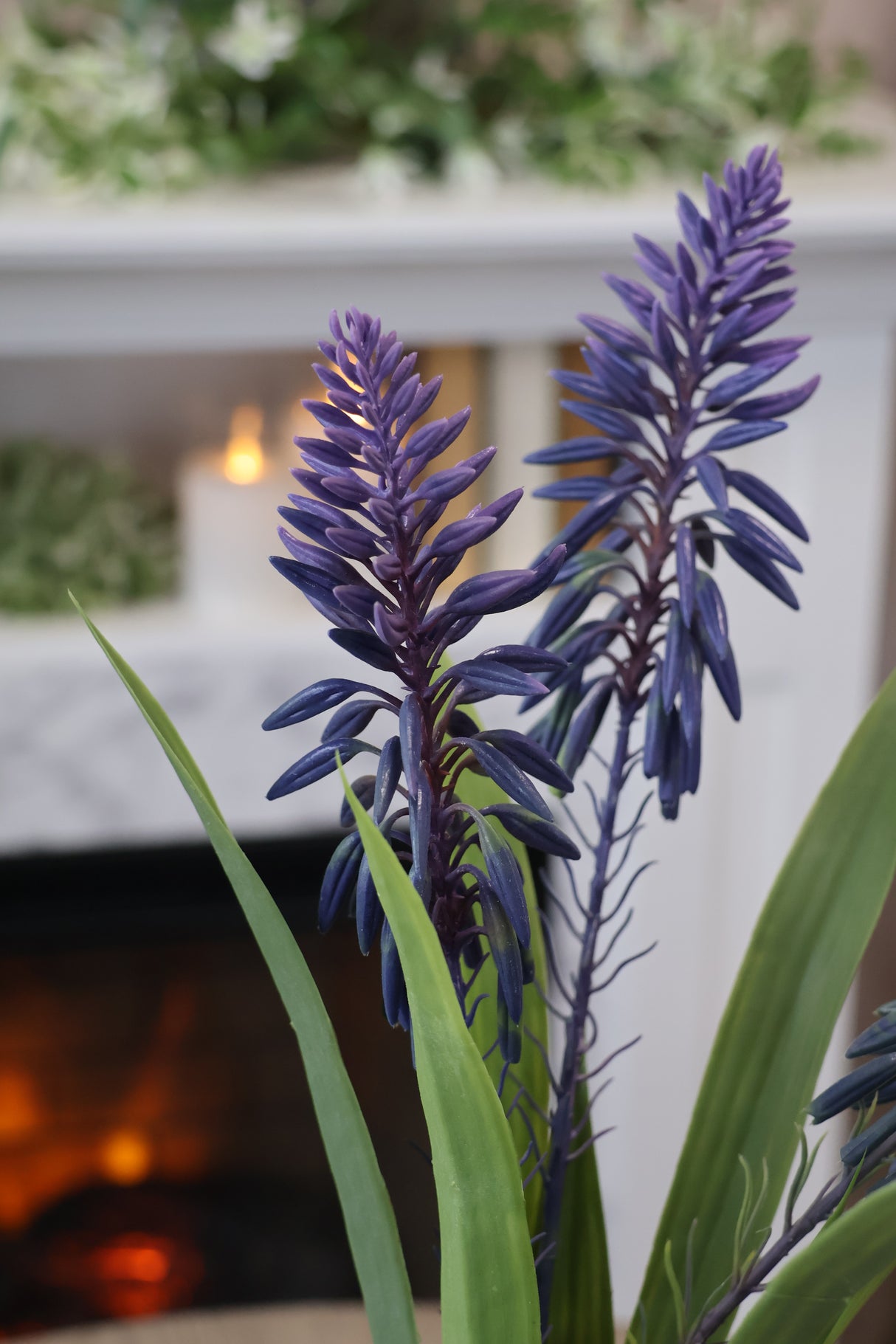 Blue Wild Hyacinth Spray