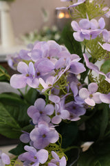 Purple Party Hydrangea Spray