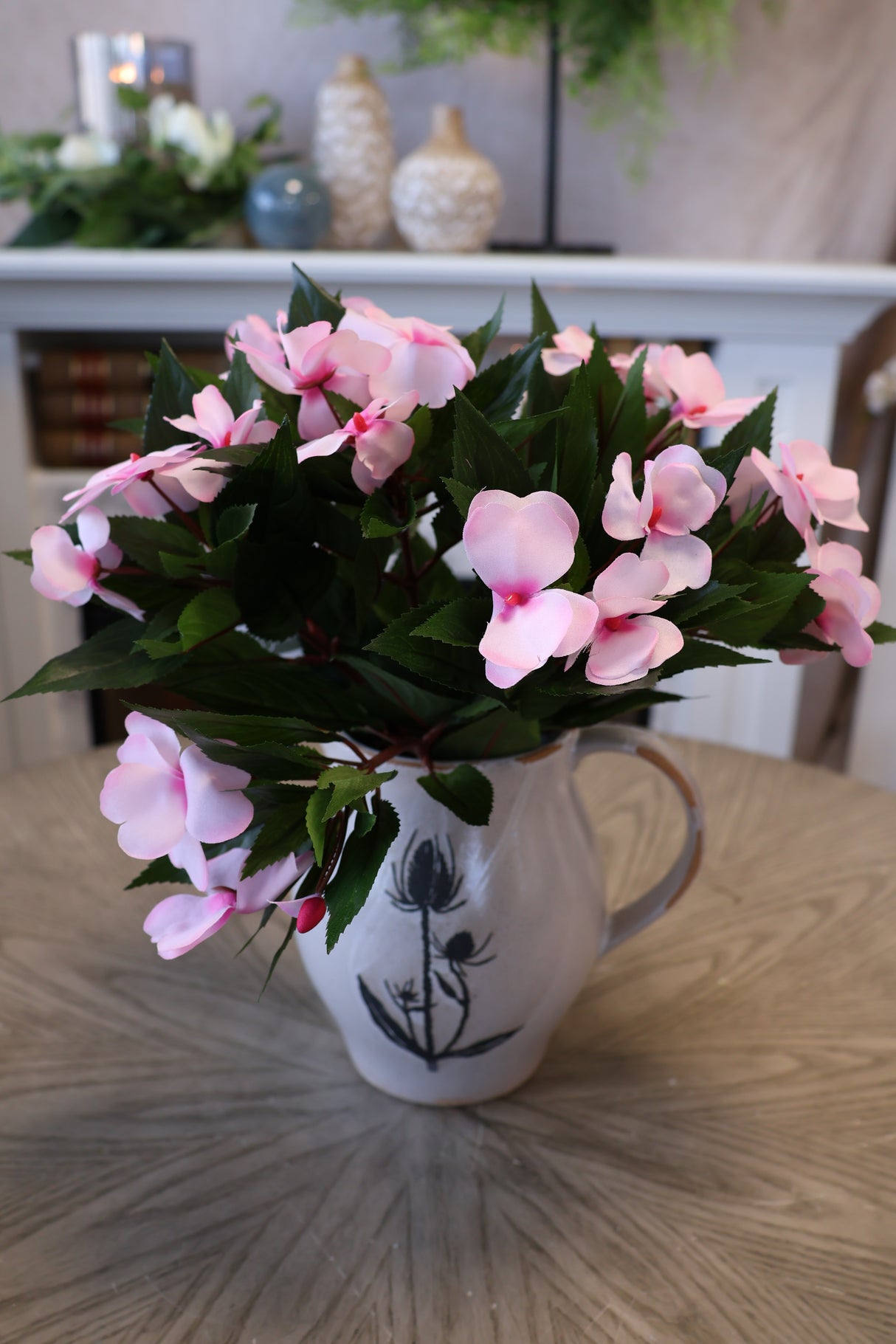 New Guinea Impatiens Bush