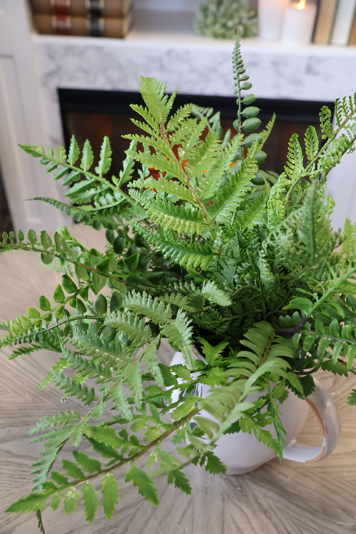 UV Protected Mixed Fern Bush