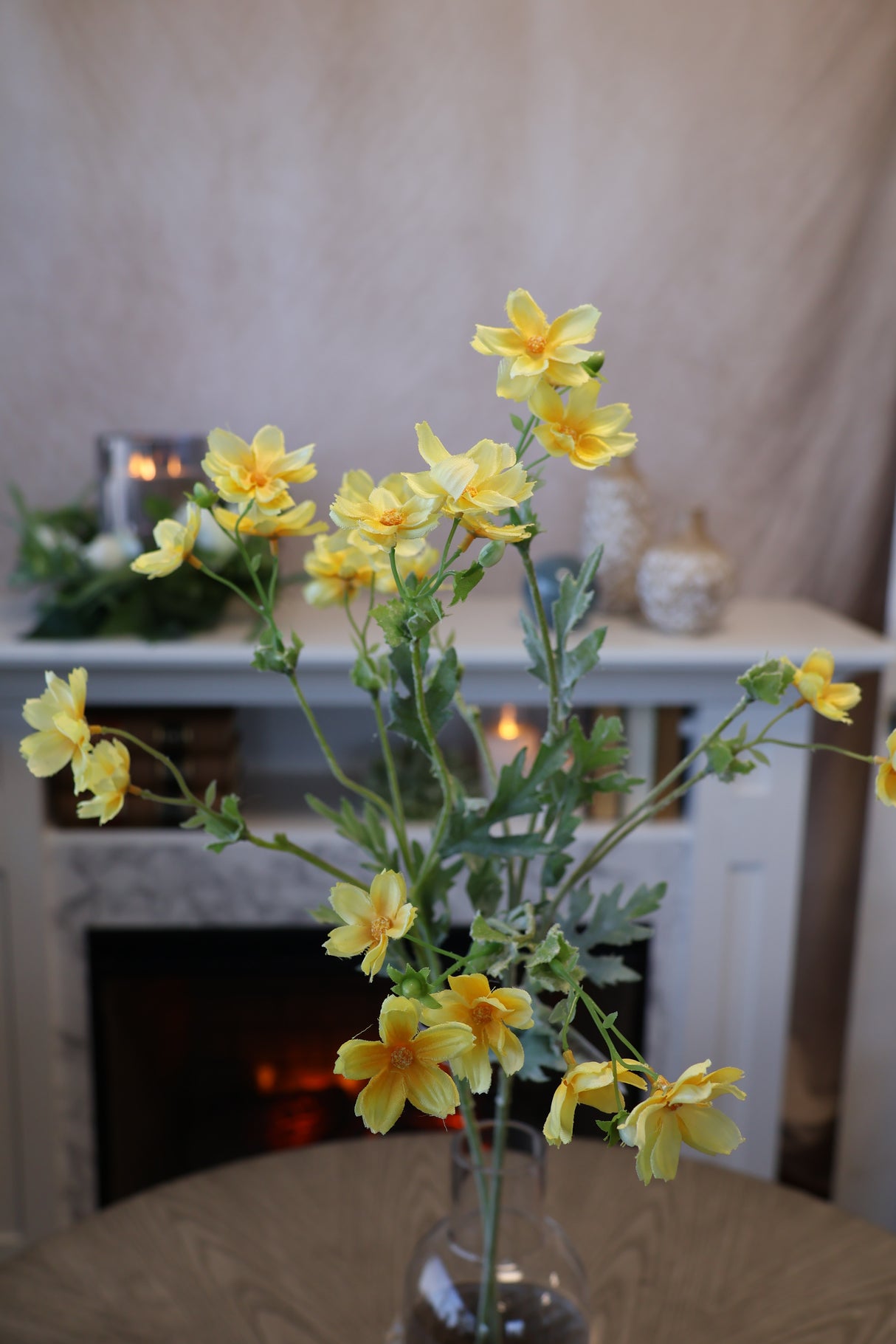 Yellow Baby Cosmos Spray