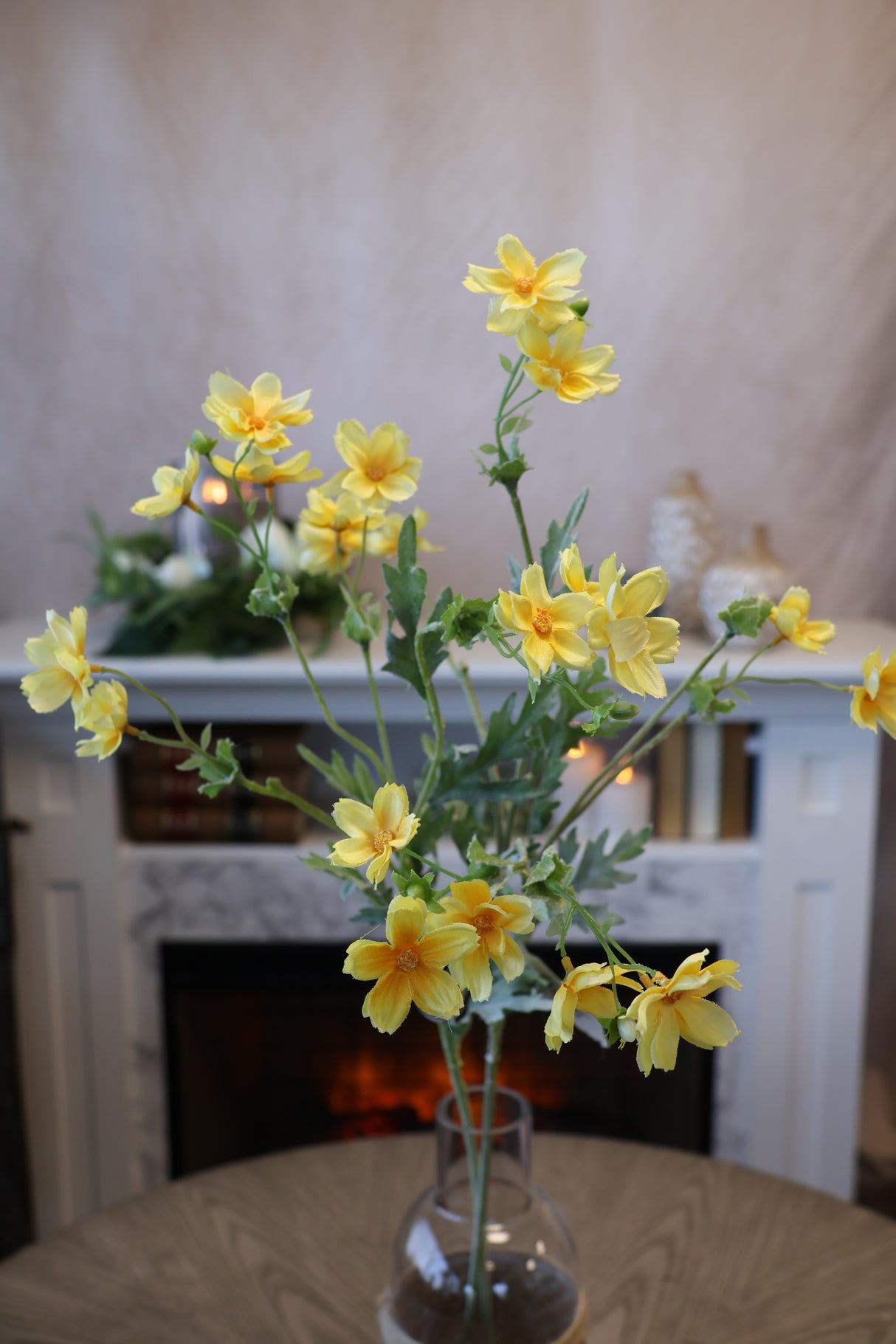 Yellow Baby Cosmos Spray