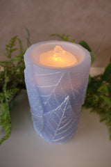 Lavender Leaves Fountain Candle