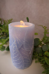 Lavender Leaves Fountain Candle