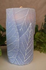 Lavender Leaves Fountain Candle