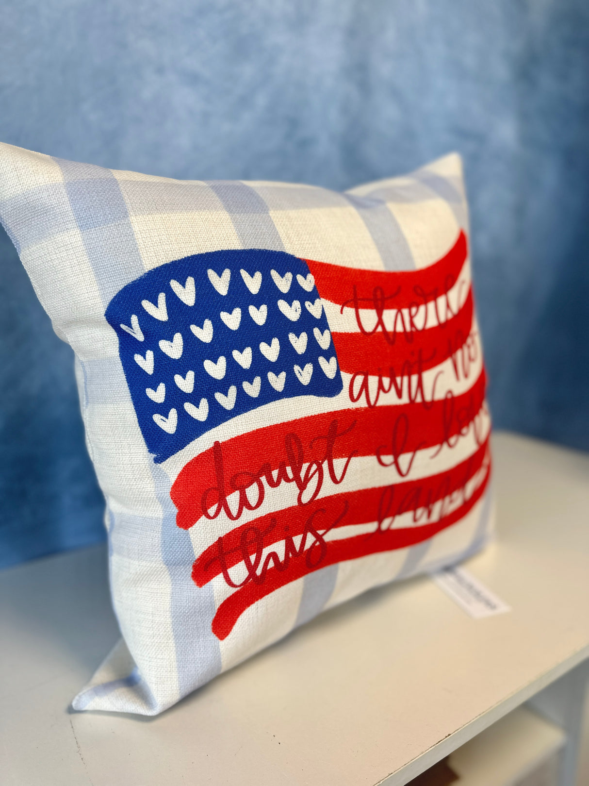 Ain't No Doubt Patriotic Pillow