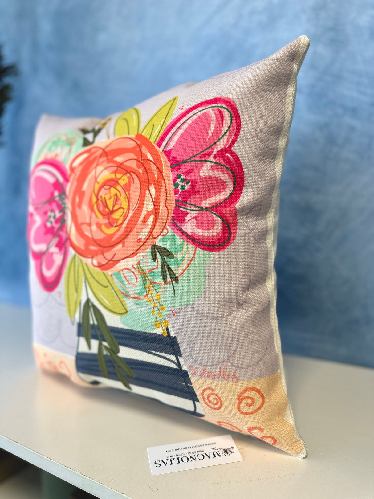 Wilda Floral Pillow