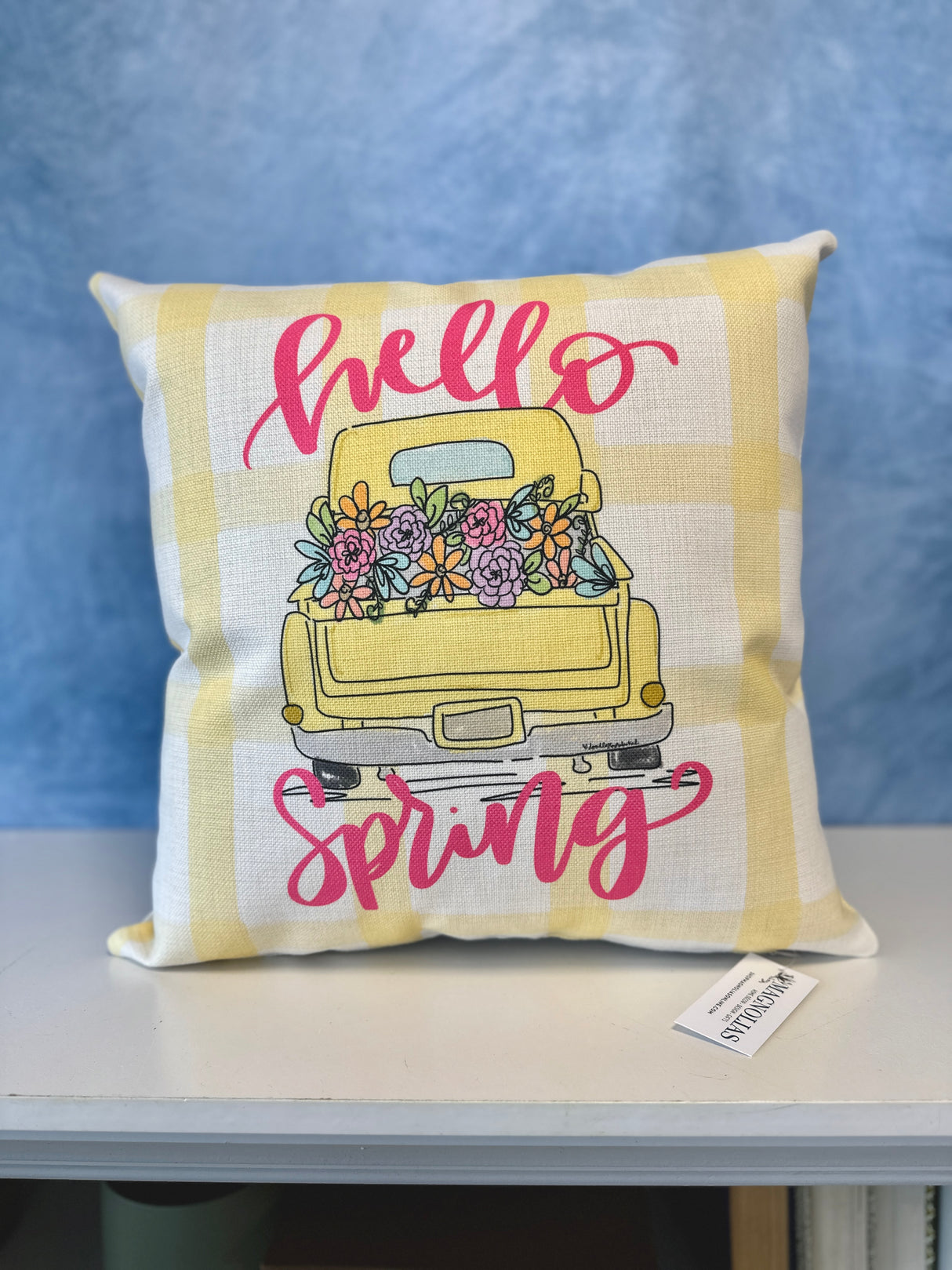 Hello Spring Pillow