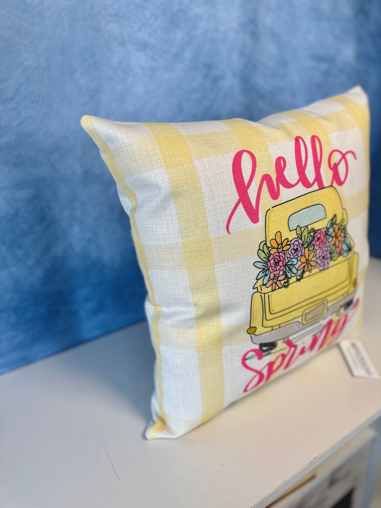 Hello Spring Pillow