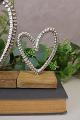 Metal Heart on Stand -2 Sizes