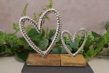 Metal Heart on Stand -2 Sizes