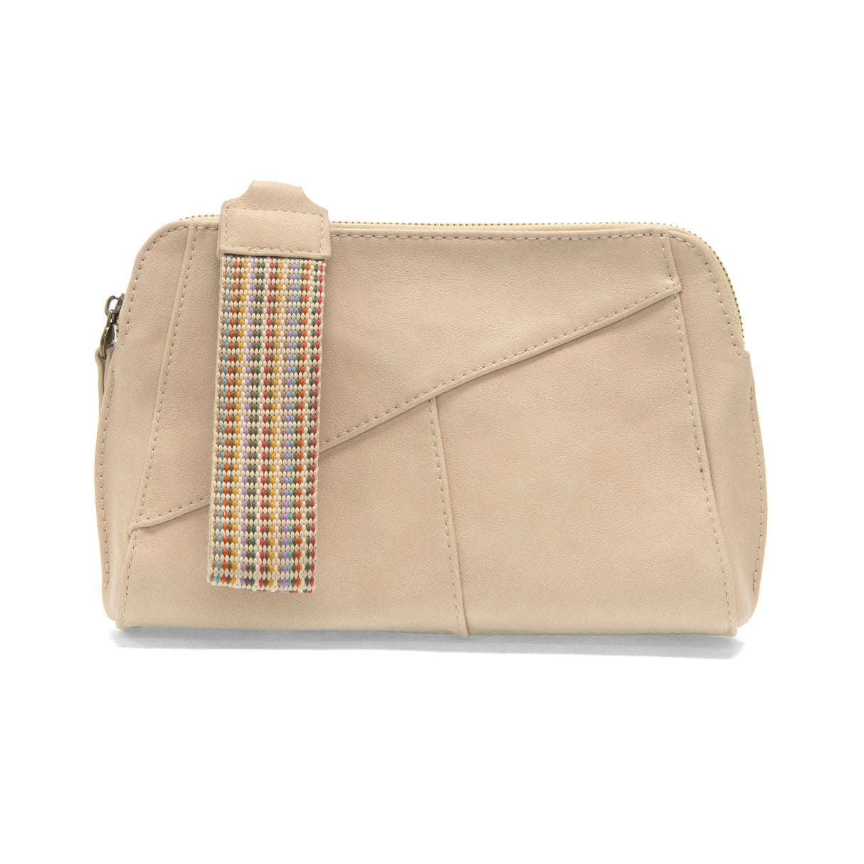 Cotton Gigi Crossbody with Woven Wrist Strap