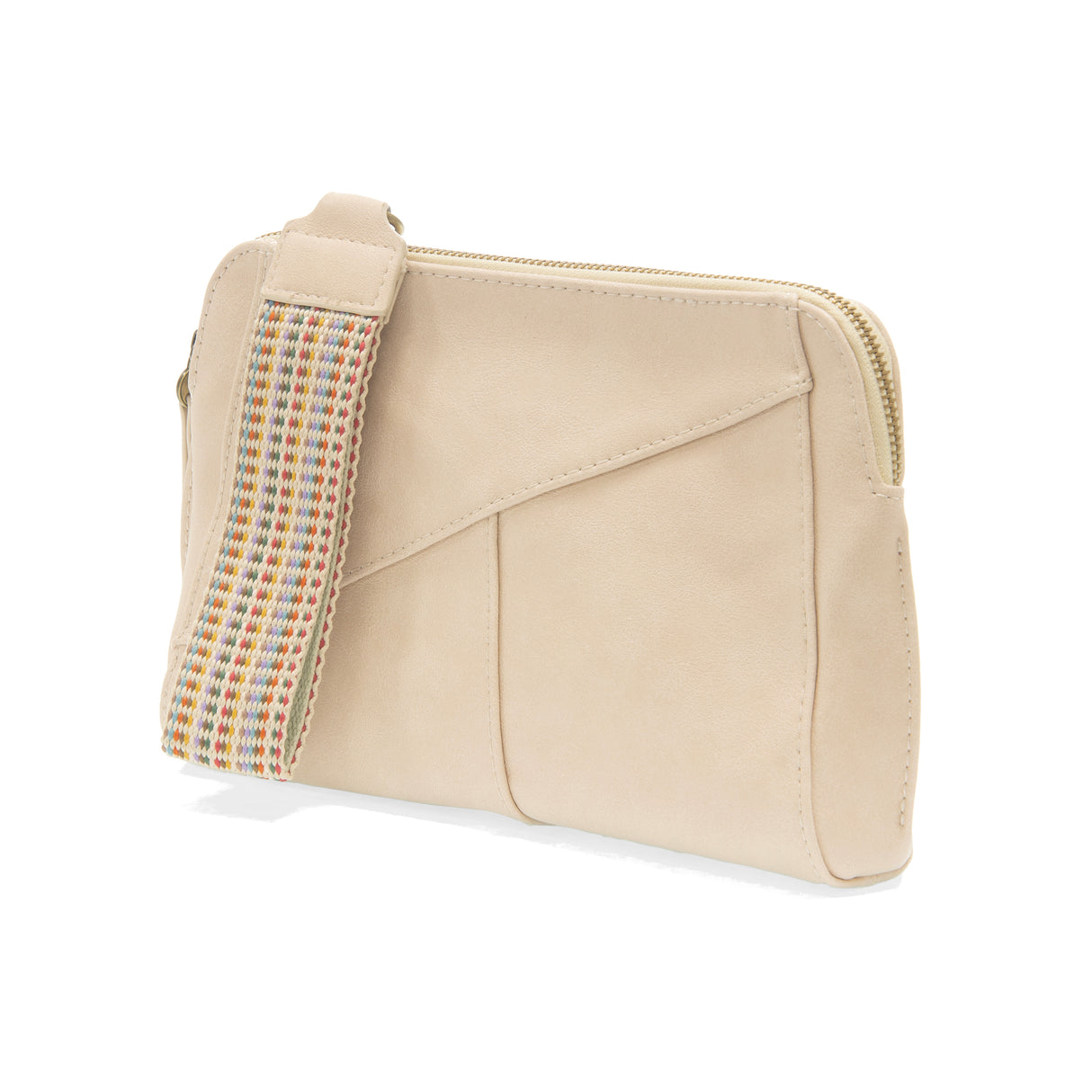 Cotton Gigi Crossbody with Woven Wrist Strap