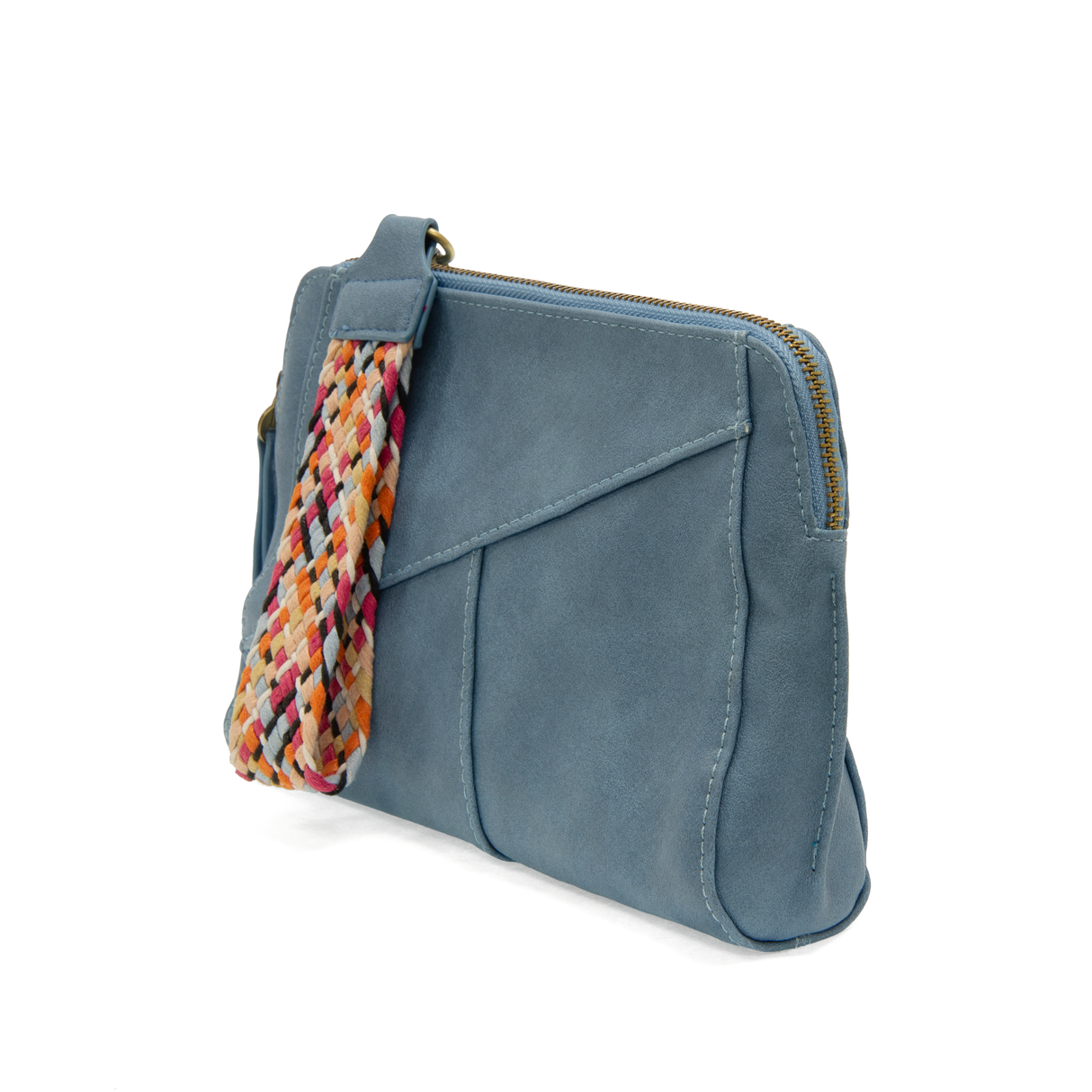 Bluebird Gigi Crossbody with Woven Wrist Strap