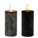 4" Black LED Votive