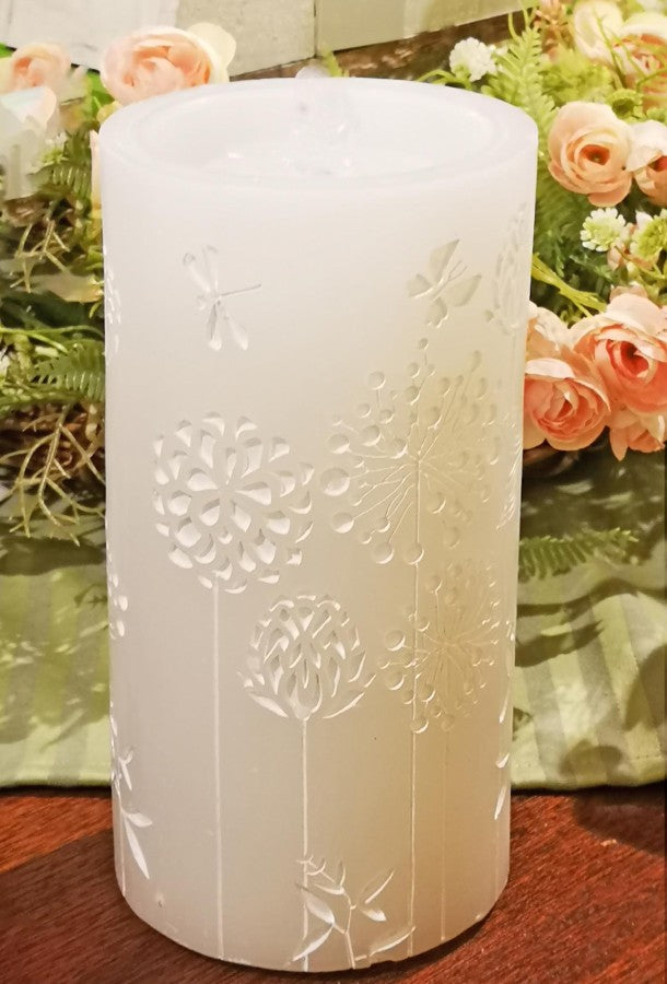 Dandelion Fountain Candle