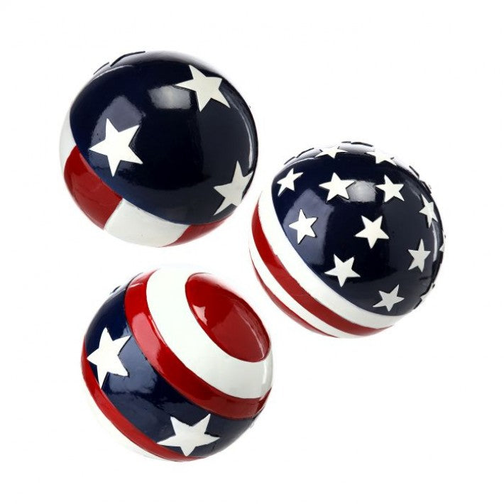 Resin Patriotic Orb