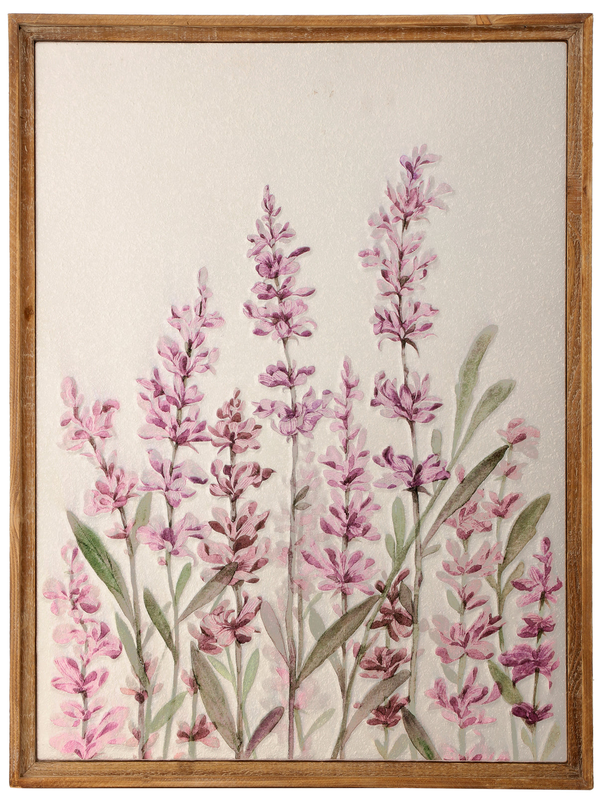 Painted Lavender Framed Art