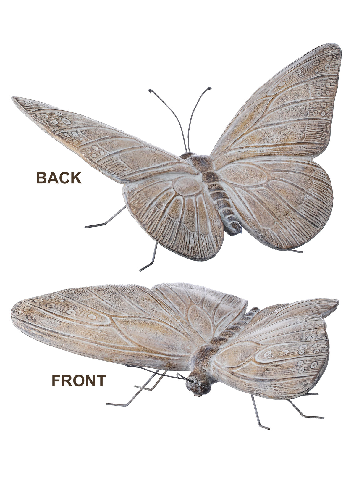 Soft Focus Resin Garden Butterfly