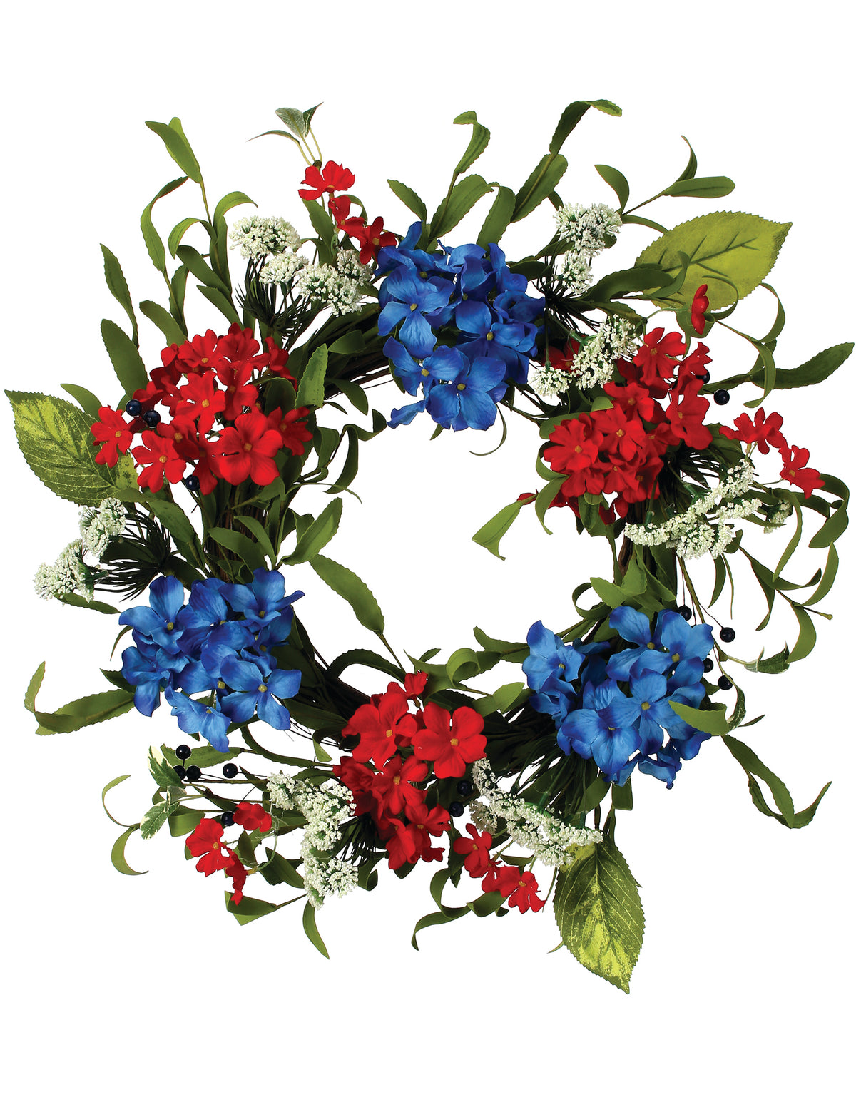 Hydrangea & Queen Anne Wreath