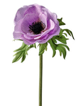 Real Touch Lavender Just Cut Anemone