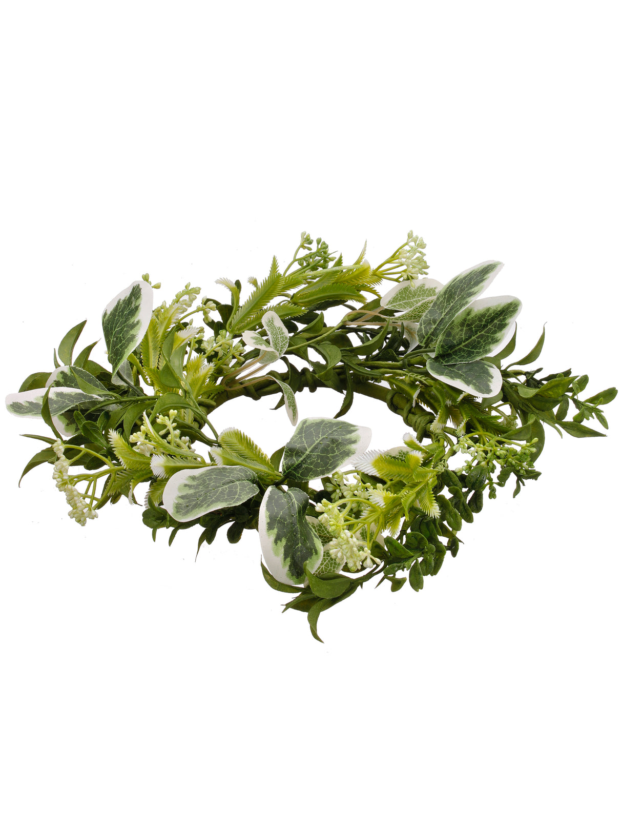 Blooming Foliage Candle Ring