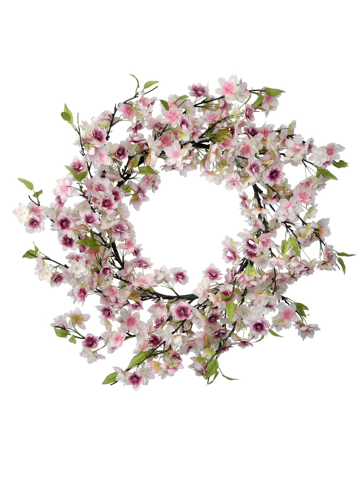 24" Blush Cherry Blossom Wreath