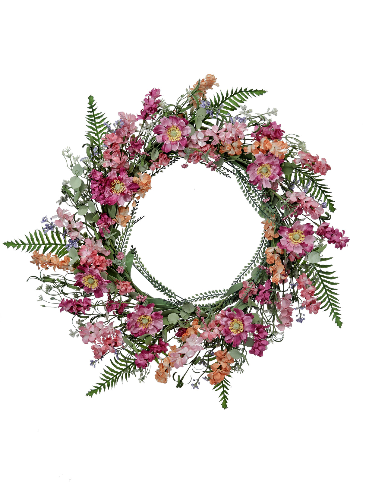 22" Spring Blossoms Wreath